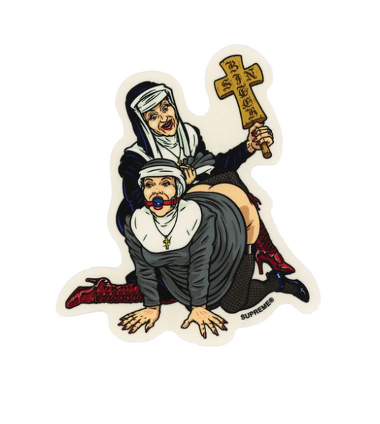 Supreme Nuns Sean Cliver Sticker | Fall Winter 2022