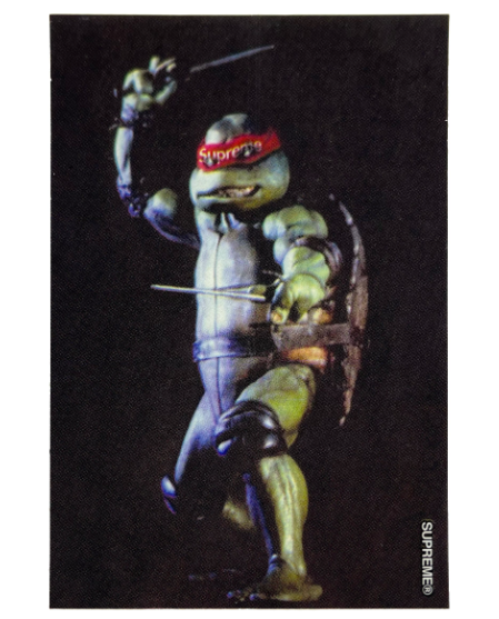 Supreme Raphael TMNT Sticker | Spring Summer 2021