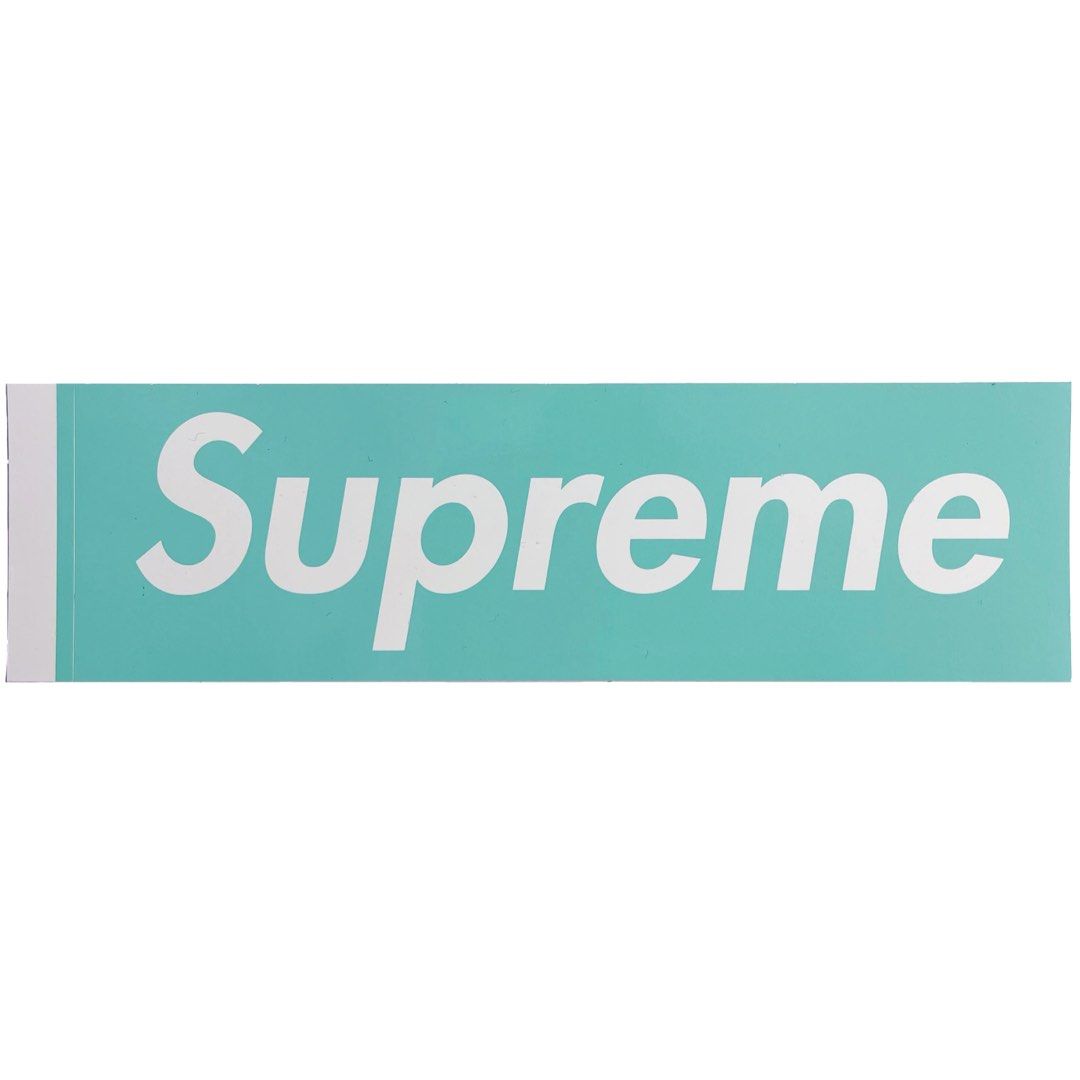 Supreme x Tiffany & Co. Box Logo Sticker | Fall Winter 2021