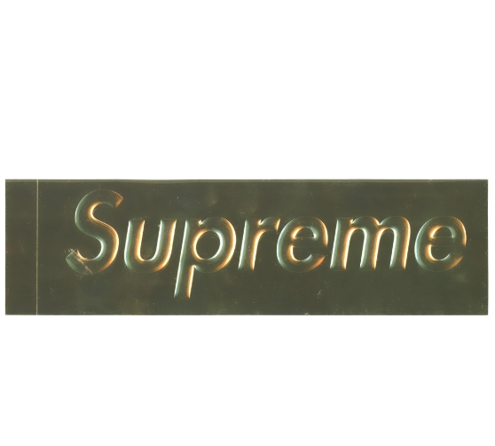 Supreme Gold Foil Box Logo Sticker | Fall Winter 2022