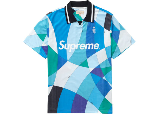 Supreme® Emilio Pucci® Soccer Jersey Blue (Size XL)