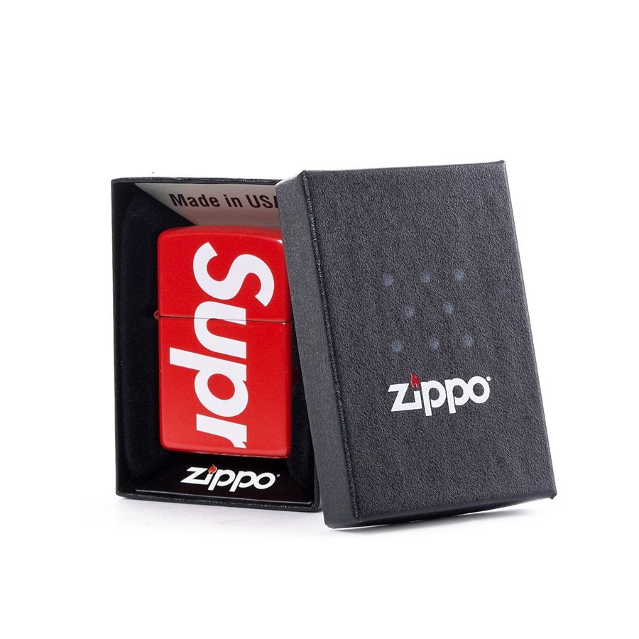 Supreme® Logo Zippo® Red