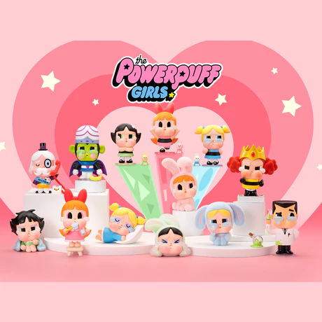 [Set of 12 Boxes (Non-Repeat)] POP MART Crybaby × The Powerpuff Girls Series Blind Box